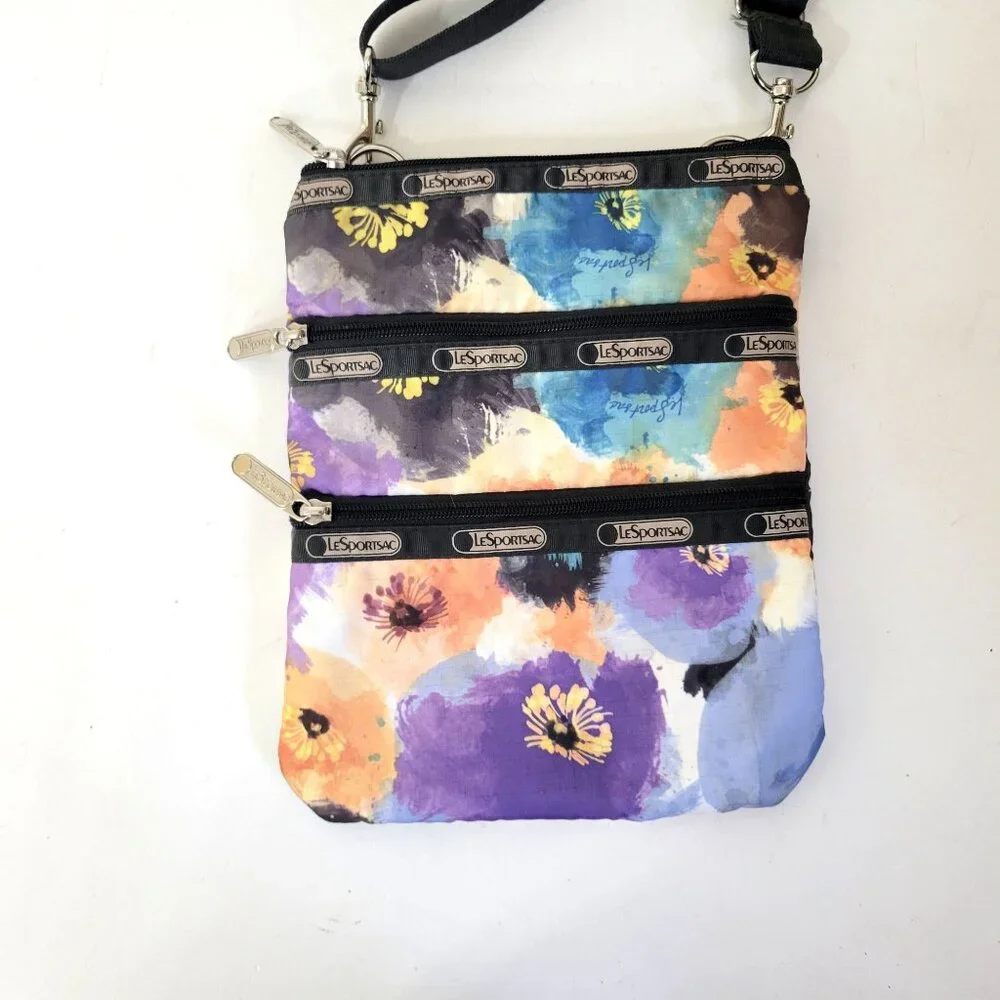 LeSportSac Floral Cross Body Bag - Picture 2 of 5